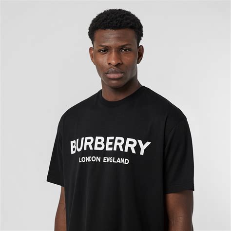 burberry logo print t shirt|original burberry men t shirt.